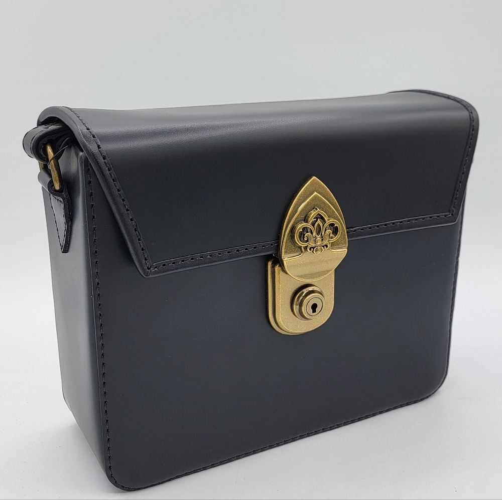 Beara Beara Bernadette Black Leather Handbag NEW #2935 - Picture 2 of 16